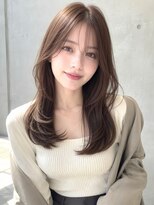 ノア 三宮店(NOA)&nbsp;【NOA】韓国風小顔レイヤー×艶髪ロングワンカール