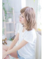 ネオリーブ クタ 町田店(Neolive kuta)&nbsp;ミディアム　ボブ　ウェーブ【町田/町田駅/JR町田駅】