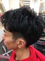 エスエムアールツー(SMR2)&nbsp;☆メンズツーブロックパーマスタイル☆