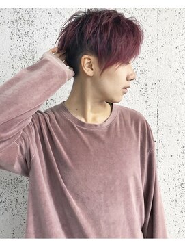 スティードトーキョー(Steed Tokyo) wine red × men's like short【Steed/立川】