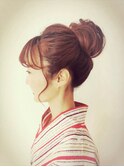 浴衣に似合うヘアアップ