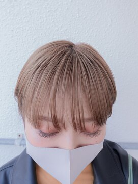 デビュー ヘアーメイク マッシュショート【ミルク