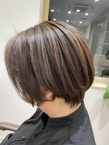 コノアラボ 守谷店(Conoah labo)&nbsp;大人ヘルシー　ファイバープレックス/脱白髪染め/マッシュボブ