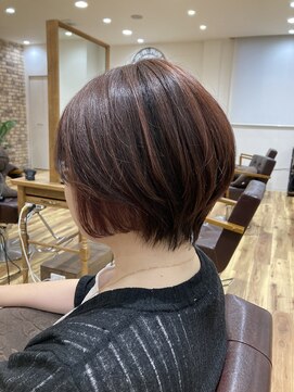 シエル エマージュ 松戸(CIEL Emerge) 大人ショート♪大人カワイイ　インナーカラー