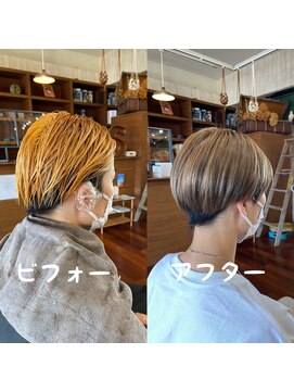 スミカ(sumica) #ハイグレージュ #ブリーチあり #計画的に