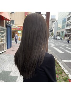 ボアップ 京橋店(boappu) #グレージュカラー　#ロング　#ブリーチなし