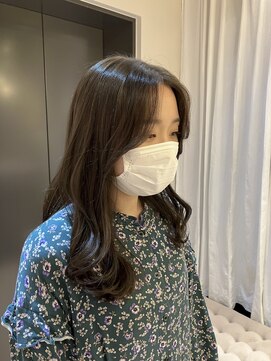 アンド ラ ブランシュ(&.La Blanche) 大宮/髪質改善/ヘッドスパ/アッシュグレージュ/韓国ヘア