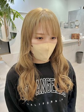 レンク(LENC) ベージュカラー×ダブルカラー×アリサ