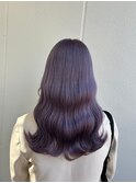 【桑原雪音】色落ちもかわいい◎透明感ラベンダーグレージュ
