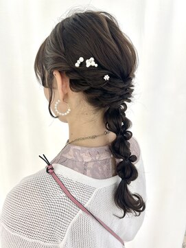 サクララ(Sakura la) たまねぎヘア参列ヘア/お呼ばれヘア/結婚式