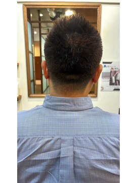 ムードコア 関内店(mu;d Coa) メンズ　ナチュラルソフトモヒカン