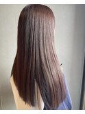 艶髪×ウォームブラウン