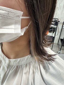 シエル 千葉店(CIEL) インナーカラー*=ホワイトベージュ