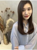 ナチュラルストレート