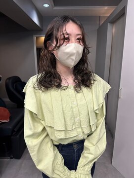 リブロ(LiBro) メルティーカラー大人ガーリーウェーブミディアム似合わせカット