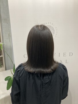 プレビア 上尾店(PREVIA) 質感再整カラー☆艶感アッシュ