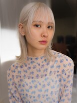 デビュー 沖縄泡瀬店(Debut)&nbsp;デザインカラー/レイヤーカット/ウェットヘア/オリーブベージュ