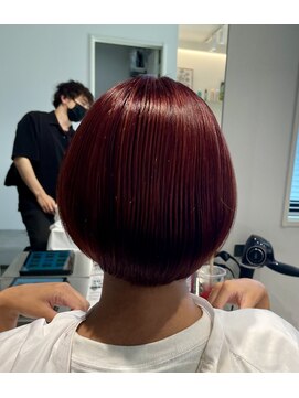 フク(FUKU) 秋冬トレンドカラー！ツヤ感たっぷりのカシスカラー