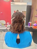 マニクレアーレ 北千住店(mani CREARE)&nbsp;ハーフアップ