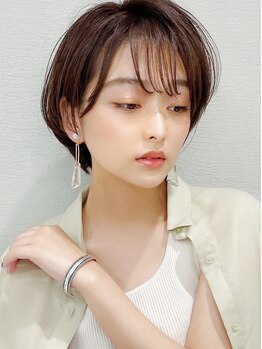シルクレイ(Silk-lei)の写真/小顔見せも垢抜けも◎"似合うショート"ならシルクレイ【銀座3分】