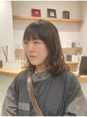 ゆるふわミディアムパーマ