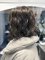 ラレイ ハラジュク(Lalei harajuku)&nbsp;【白石】レディースボブパーマスパイラルウェーブ原宿10代20代