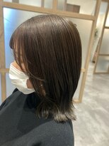 ミーシグ(mysig)&nbsp;外ハネ×アッシュカラー