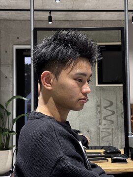 メッツ 原宿(METS) MEN'S/フェード×スパイキーショート/爽やかメンズショート