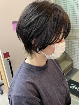 キューズ クラブ(cuz KLUB) 【cuzKLUB】ショートウルフ襟足インナーカラー【池袋】