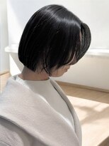 シエル バイ ケンジ 登戸 生田(CIEL by KENJE)&nbsp;切りっぱなしタッセルボブ顔周りレイヤー小顔カット大人可愛い