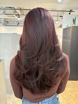 メリー オオサカ(Merly Osaka)&nbsp;red bordeaux × layer cut