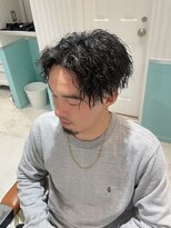 エルエフェ(EL JEFE)&nbsp;ツイストスパイラルパーマ/メンズパーマ［バーバー］［理容室］