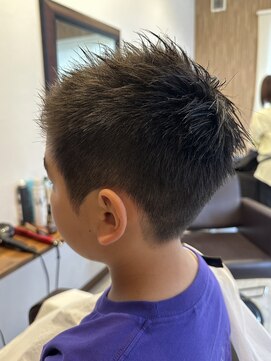 ヘアアンドスパ ベル(Belle) キッズベリーショート・お洒落・さっぱり・短髪