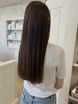 キャアリー(Caary)&nbsp;福山美容室caary ストレートロング髪質改善酸性ストレート20代