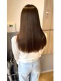 ブッシュ ユメリア徳重店(BUSH) 自分の髪じゃないみたいと言われるストレートも得意です!