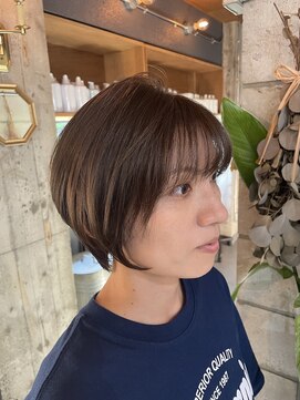 ファスナー(fustener) short bob