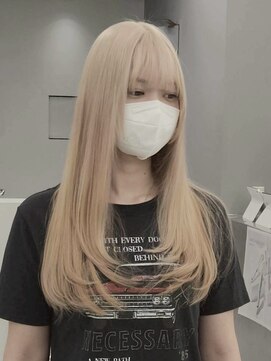 エニフォーイーストハム(Eni for eastham) ケアブリーチ/ハイトーン/ホワイト/レイヤーカット