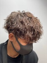 ブルーオーシャン 佐賀店(Blue Ocean) ツイストスパイラルパーマ波巻きスパイラルパーマツーブロック