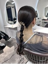 アフィナー(Afinar)&nbsp;結婚式お呼ばれヘアアレンジ