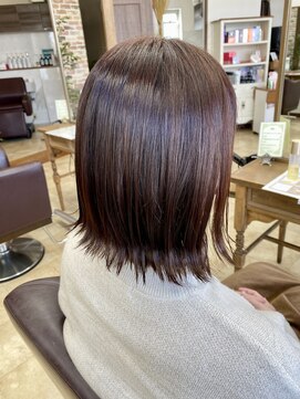 トップスタイル リッチ オシャレな外ハネボブ