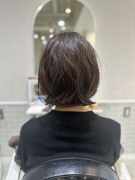 サンクチュアリー ウィズ コネクト(Sanctuary with connect) ボブパーマ