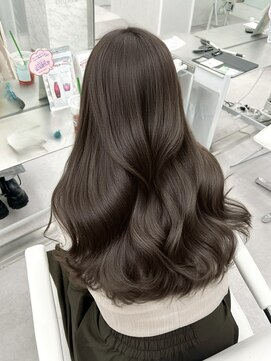 アマトウキョウスマートサロン(AMA TOKYO×Smart Salon) グレージュ  アッシュブラウン  透明感カラー