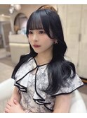◆暗めカラー/韓国風巻き/レイヤー/髪質改善/縮毛矯正/銀座