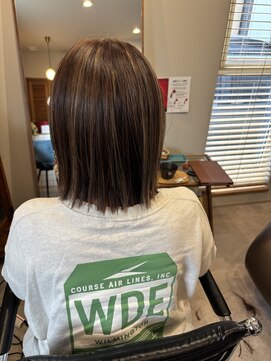 サニー(sunny) 切りっぱなしボブ