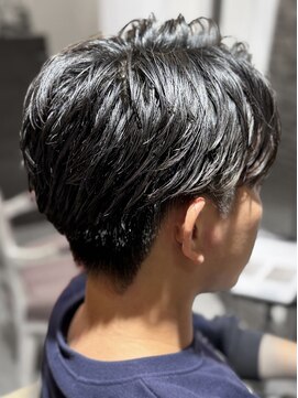 エニー 栄(Any) men's hair  フェザーパーマ