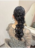 ツイン編み下ろし！ふわふわに★