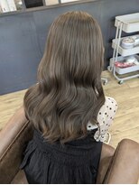 2席のみの美容室 アナイス(Anaiss)&nbsp;ブリーチ無しオリーブベージュ＊