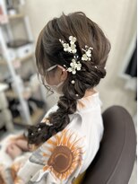 ルチルス(RUTILUS)&nbsp;編み下ろしヘアセット