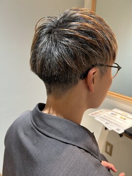 スーリール 福岡別府店(Sourire) メンズビジネスショートツーブロック　　ヘッドスパメンズカット
