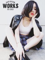 ワークス ヘアデザイン(WORKS HAIR DESIGN)&nbsp;セミボブアンニュイカール